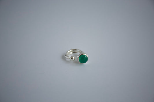 GYOKU RIN. Green Onyx /size-M(9-11号相当)