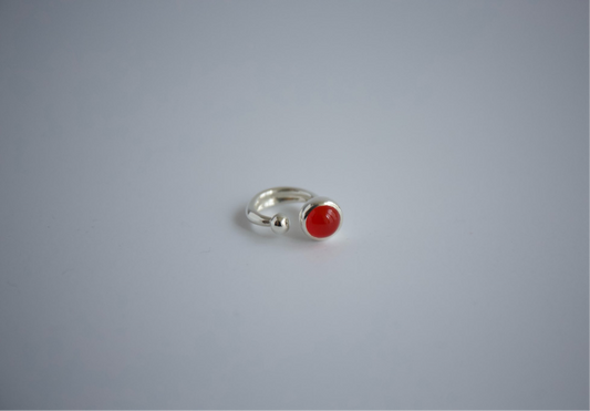 GYOKU RIN. Carnelian /size-M(9-11号相当)