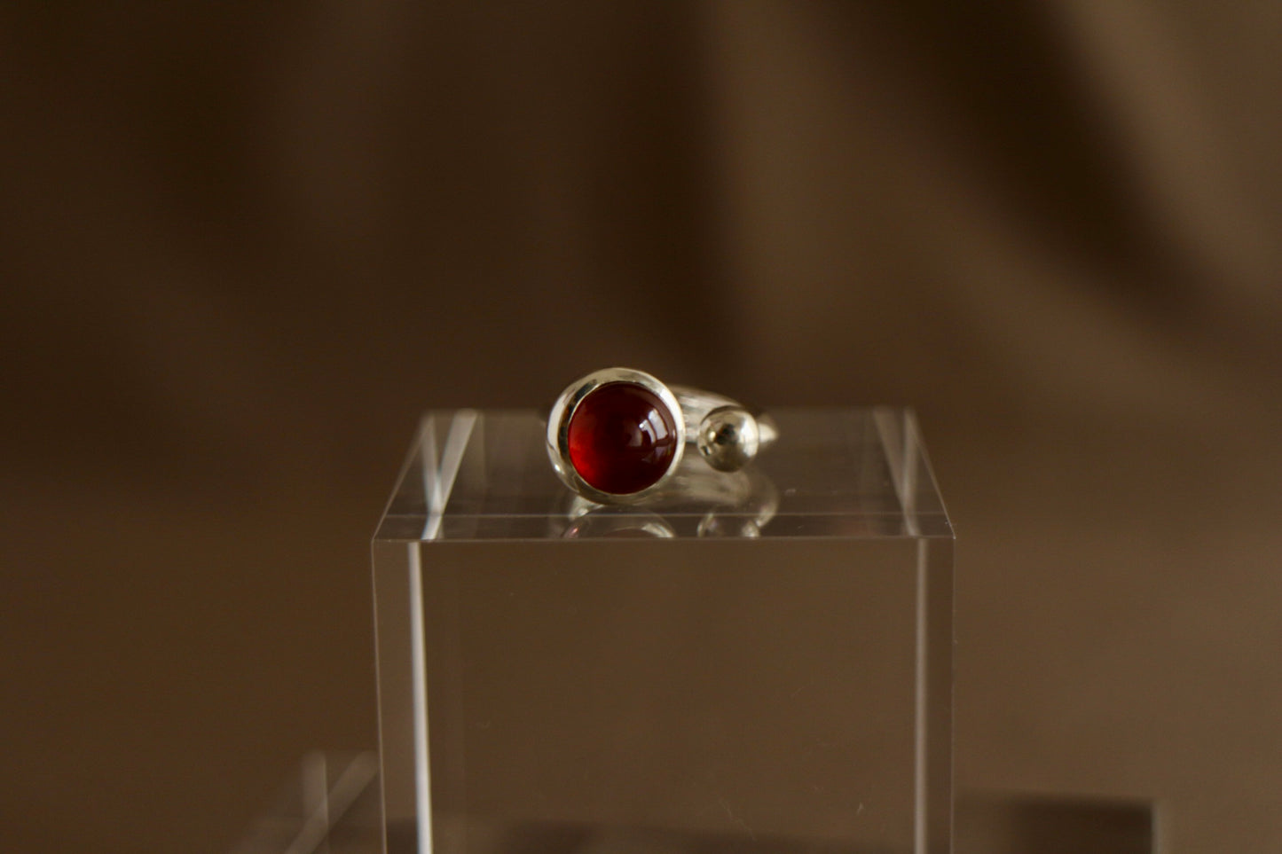 GYOKU RIN.                      HessoniteGarnet/size,M(9-11号対応)